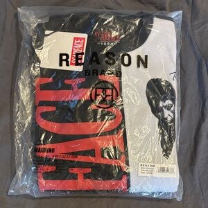 Reason Scar Face Black, Red, White Sweat Shirt